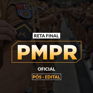 Reta Final Pmpr Oficial P S Edital Cp Pol Cia Cursos